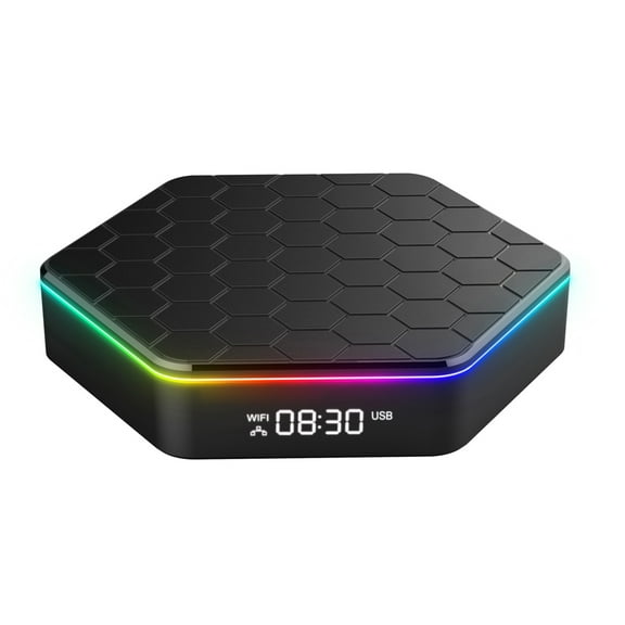 Video T95Z Plus  12.0  Box  H618 Quad-core 4K Media Player 6K Decording H.265 VP9 Dual Band WiFi6 BT5.0 Digital Display With Remote Control