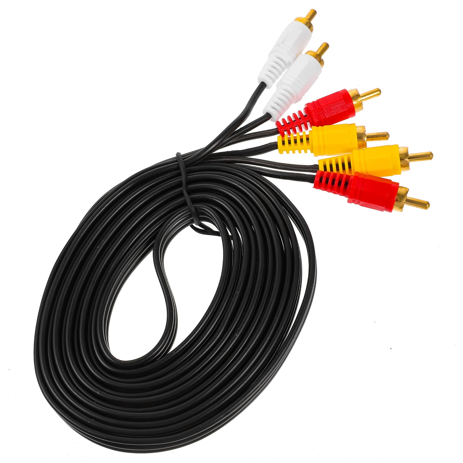 Video Wire RCA To RCA Stereo Cable Male To Male TV Auxiliary Cord