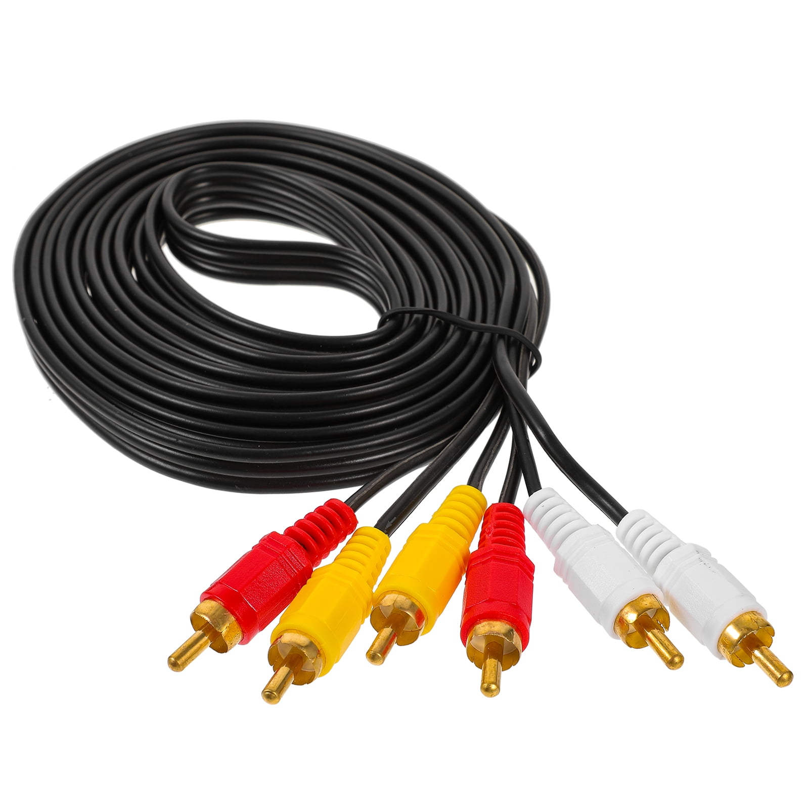 Video Wire RCA To RCA Stereo Cable Male To Male TV Auxiliary Cord