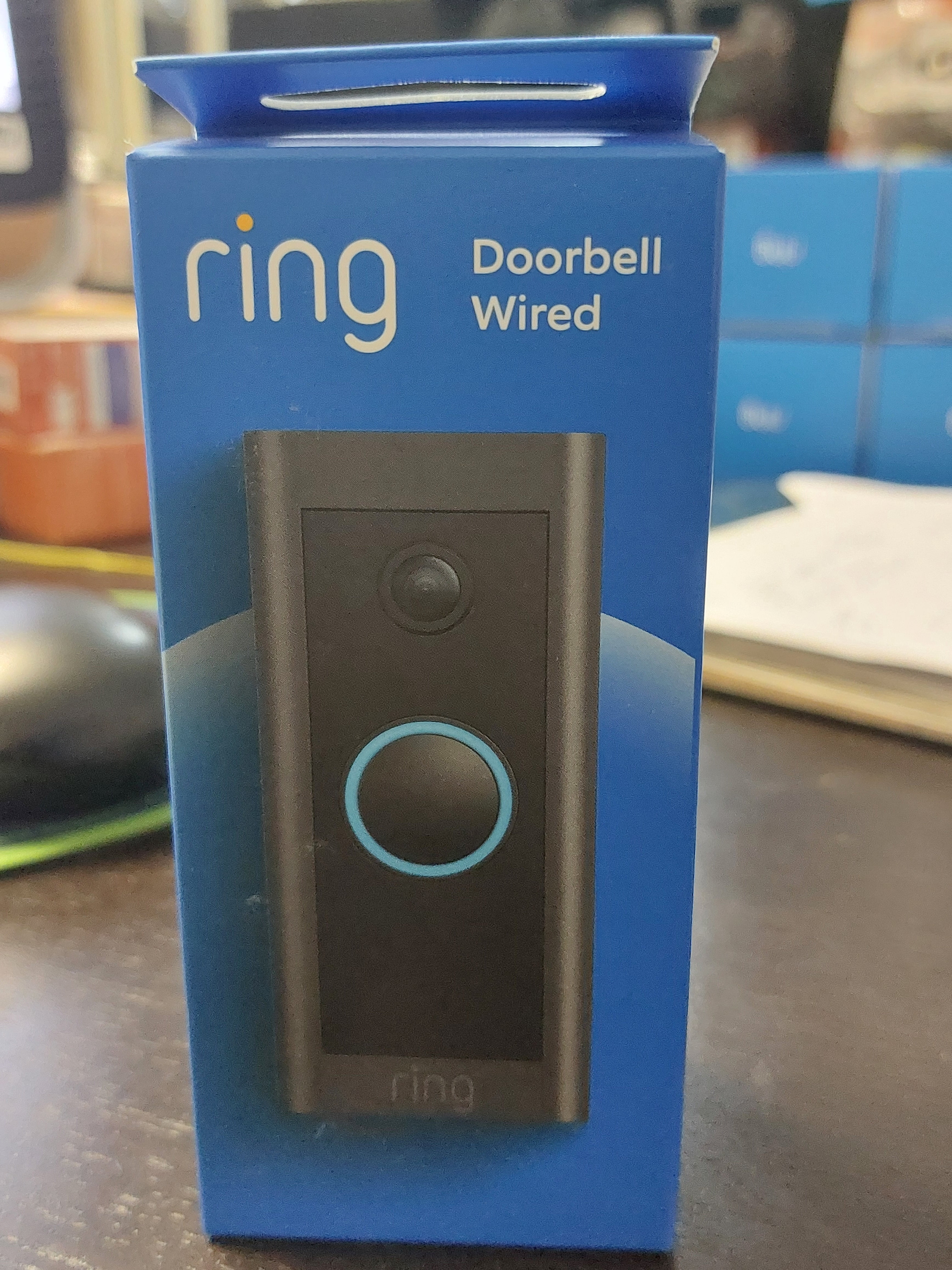 Video Wired Doorbell (newest model), Home or business security, Two-Way Talk, advanced motion detection, HD camera and real-time alerts to monitor your front do