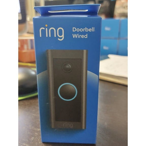 Video Wired Doorbell (newest model), Home or business security, Two-Way Talk, advanced motion detection, HD camera and real-time alerts to monitor your front door (wi required)