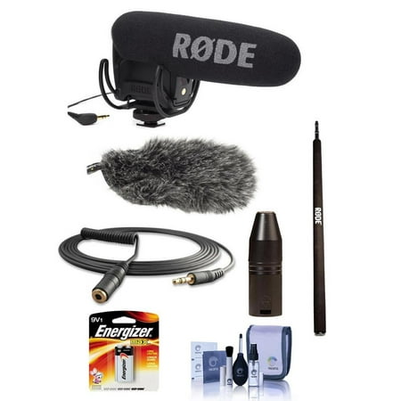 VideoMic Pro On-Camera Shotgun Microphone with Boompole Accessory Kit