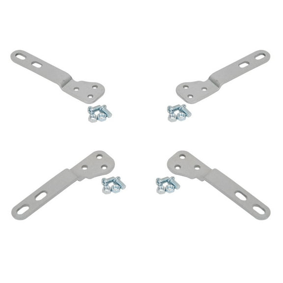 VideoSecu 4 VESA Extenders VESA 75/100mm extends to 200mm Extension Adapter Plate Accessory for TV Monitor Wall Mount Bracket W40