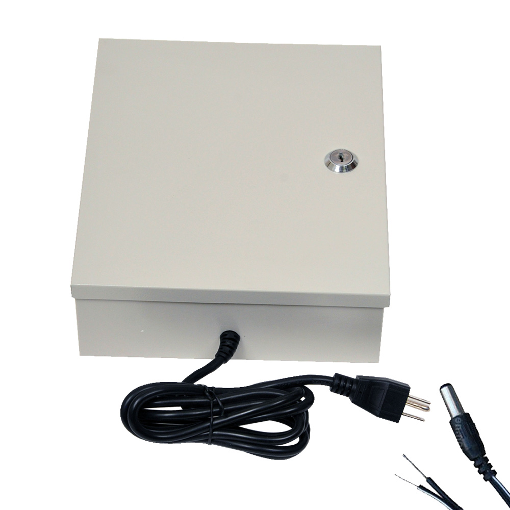 VideoSecu 9 CH 12V DC Regulated Distributed CCTV Home Security Camera