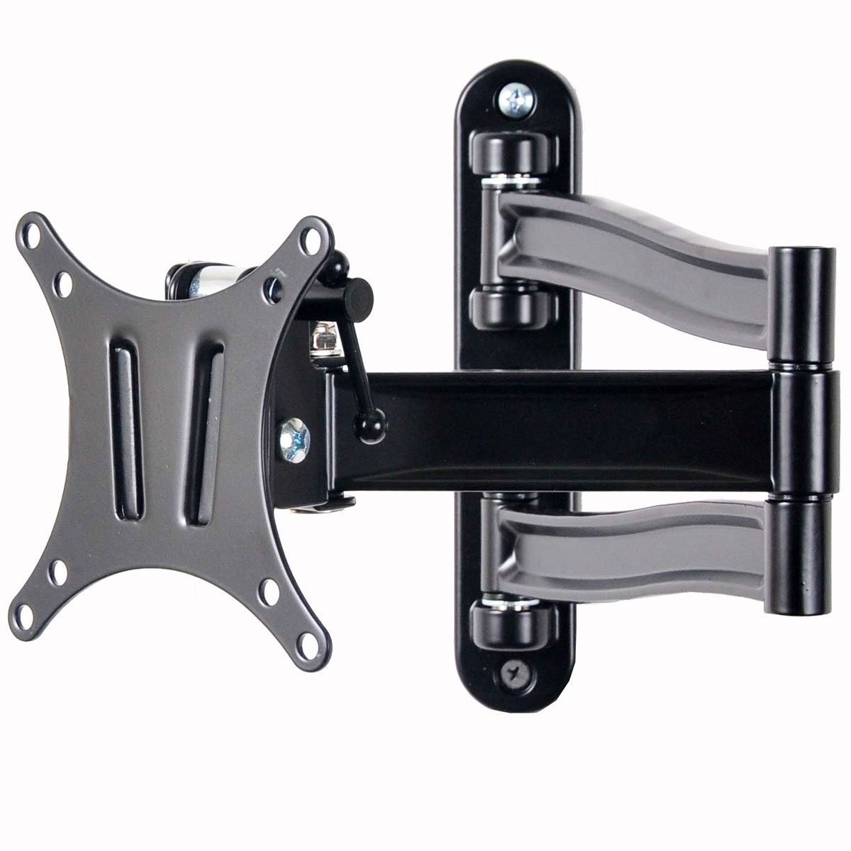 VideoSecu Articulating TV Monitor Wall Mount for 15"-29" Tilt Swivel LCD LED Full Motion Flat Panel Screen Bracket with mounting hole patterns 100x100/75x75mm, Removable Plate CYK - image 1 of 3