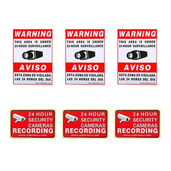 Video Surveillance Stickers