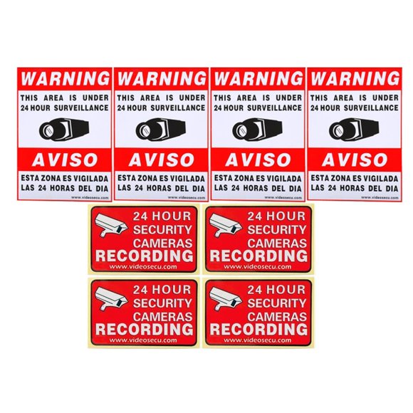Video Surveillance Stickers