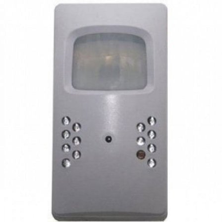 VideoSecu Covert PIR Body Heat Motion Sensor DVR with Integrated CCD Wide Angle Security Camera CCTV Surveillance 1N1