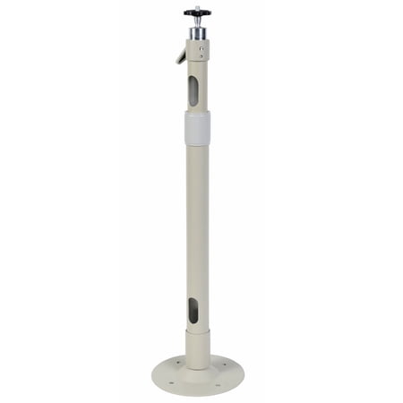 VideoSecu Heavy Duty Aluminum Long Drop Ceiling Wall Mount Length Adjustable Stand for Surveillance Security Camera WUJ