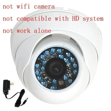 VideoSecu Infrared Day Night Vision Outdoor Vandal-proof Security Camera Wide Angle 1/3 inch CCD with Power Supply C9V