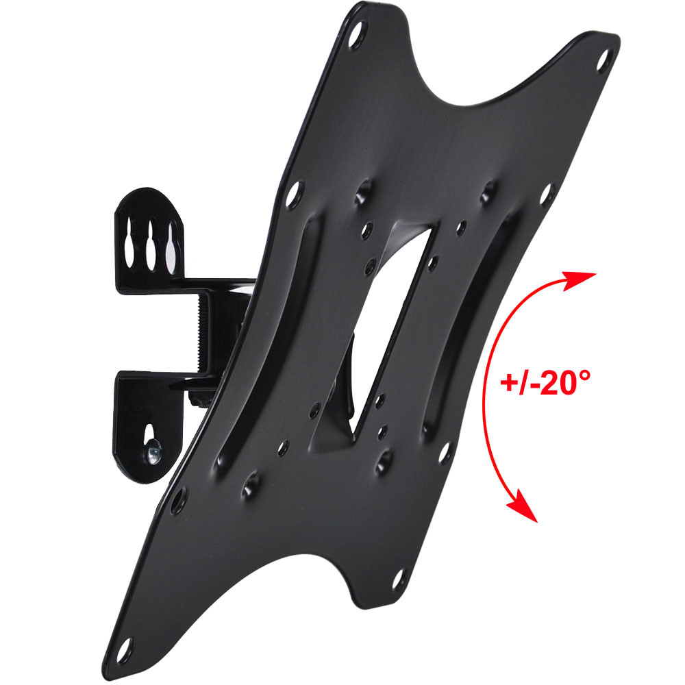 VideoSecu Swivel Tilt TV Monitor Wall Mount 23-40 inch LED LCD HDTV Flat Panel Screen Display with Mounting hole patterns 200/100/75/50mm BT1 - image 1 of 4