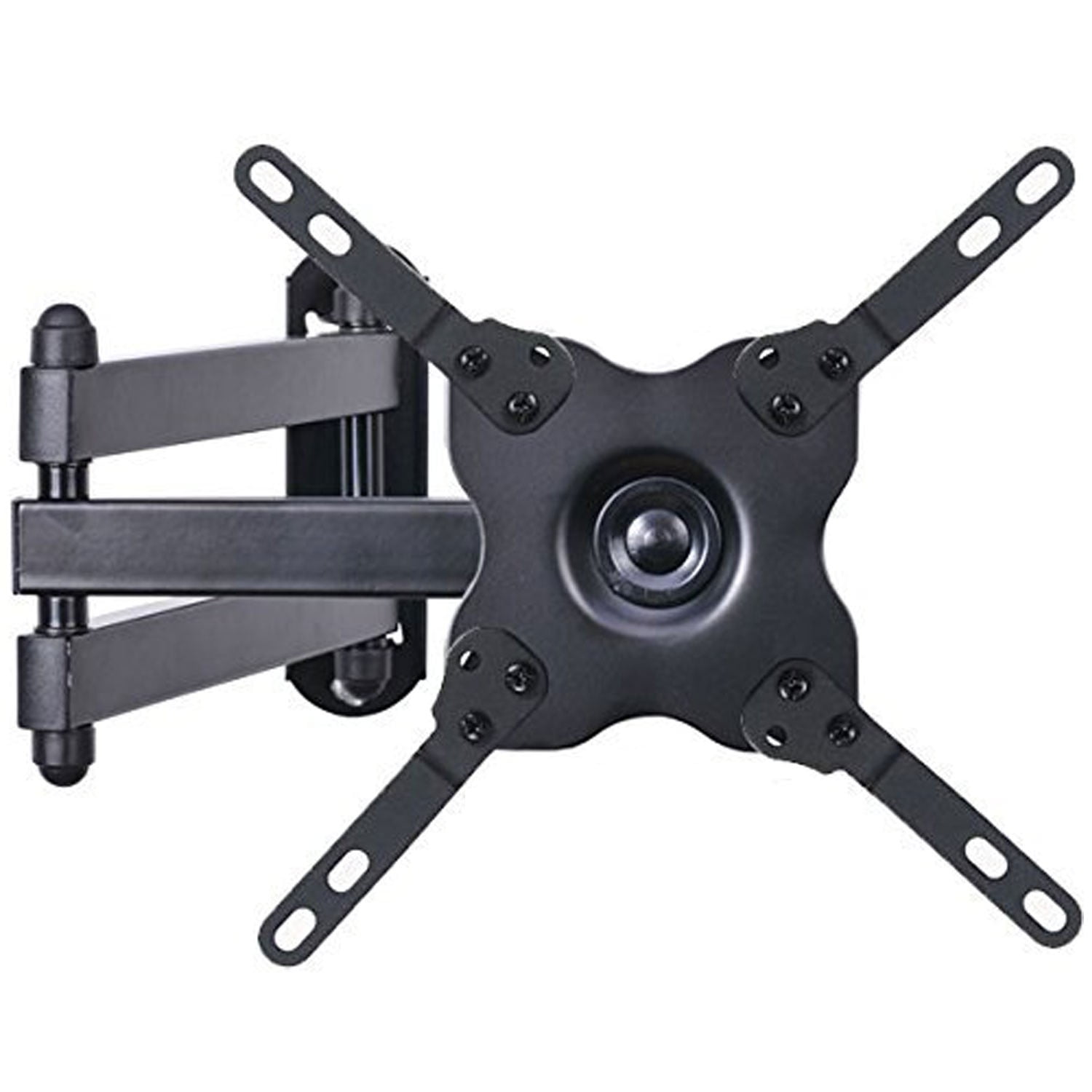 Black Steel Full Motion TV Wall Mount for 19-39 inch Screens