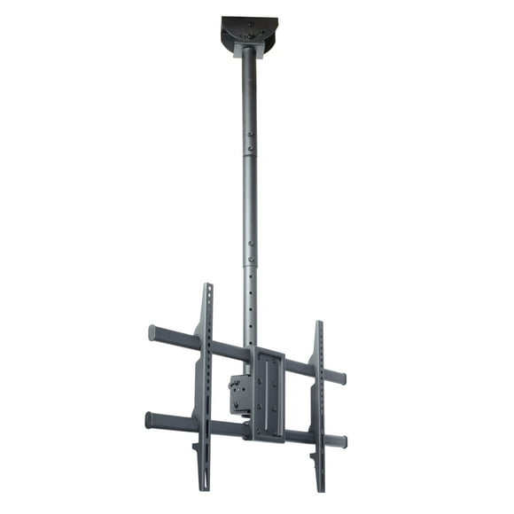 VideoSecu TV Ceiling Mount fits Most 39" 70" LCD LED HDTV 4K TVs, Vizio Samsung RCA Sceptre LG Flat Panel Screen Displays, Tilt Swivel Bracket Fits Flat or Vaulted Ceiling BXQ