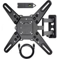 thumbnail image 1 of VideoSecu TV Wall Mount for Most 26-55 Inch LED LCD HDTV, Tilt Swivel Full Motion Flat Panel Screen Bracket with Articulating Arm Mounting Hole Patterns 400x400mm, ML531BE2 BXP, 1 of 7