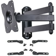 VideoSecu Tilt Swivel Full Motion TV Monitor Wall Mount for 19-37 Sharp Samsung LG DELL LED LCD Mounting Hole Patterns 200x200mm A7A