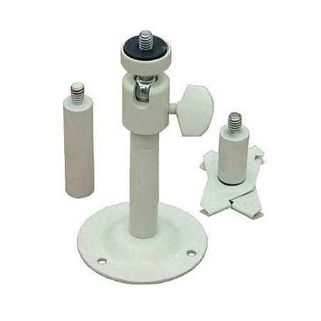 VideoSecu Universal 2" - 6" Tilt Adjustable Beige Metal Wall Ceiling Video Camera Mount Bracket for Security Camera bma