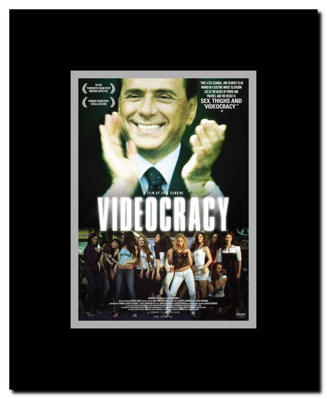 Videocracy Framed Movie Poster