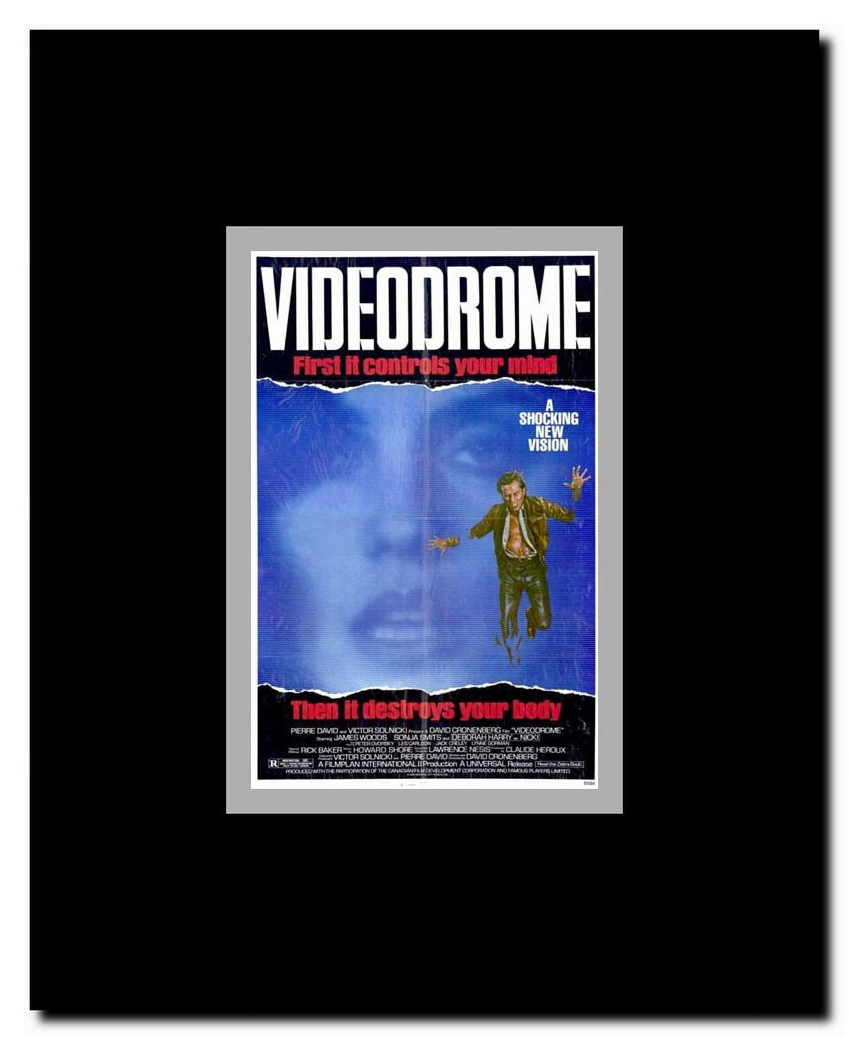 Videodrome Framed Movie Poster