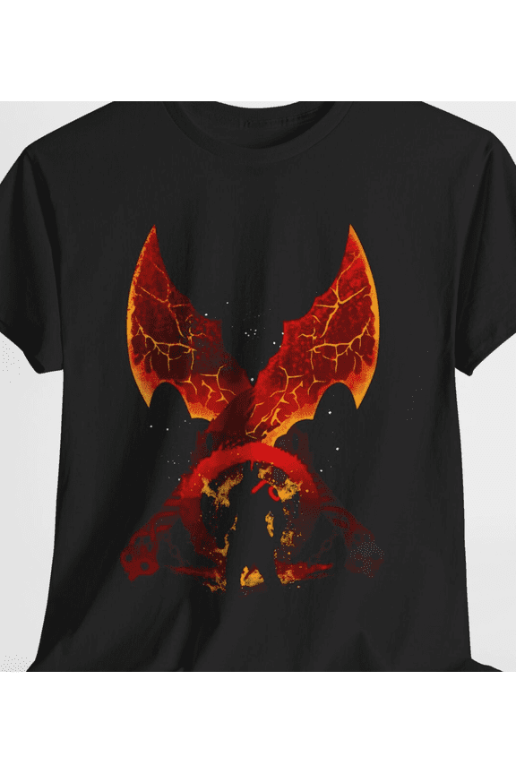 Videogame, Gift for gamers, Kratos, T-shirt for men Shirts for guys, God of, PS4