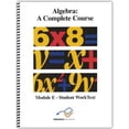 thumbnail image 1 of Videotext Algebra Module E Worktext, 1 of 1