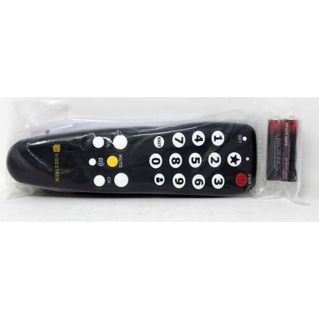 Videotron Simplified Universal Remote Control 1 Count