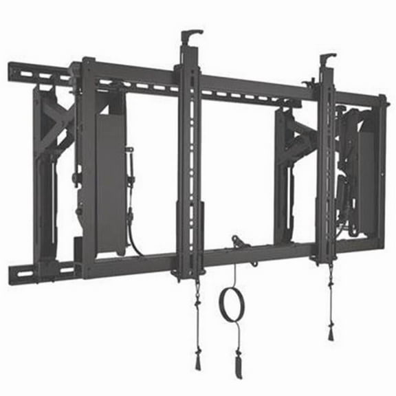 Videowalllandscape Mnt W Rails - Black