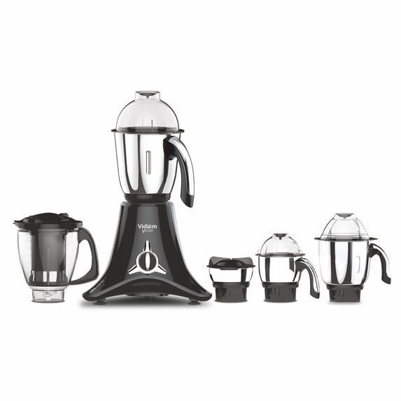 Vidiem Vstar Premium Mixer Grinder 750 Watts Free Service Kit included with UL certified motor 110Volts