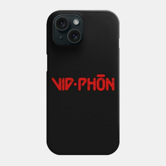 Vidphon Retro Protective Cover for iPhone 11–17 Pro Max Sci-Fi Tech Graphic