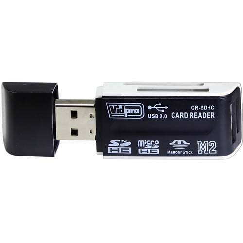 Vidpro Card Reader for SD & Micro SD Cards