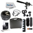 thumbnail image 1 of Vidpro XM-55 11" Condenser Shotgun Video & Broadcast Microphone Kit 16 Piece Set, 1 of 5