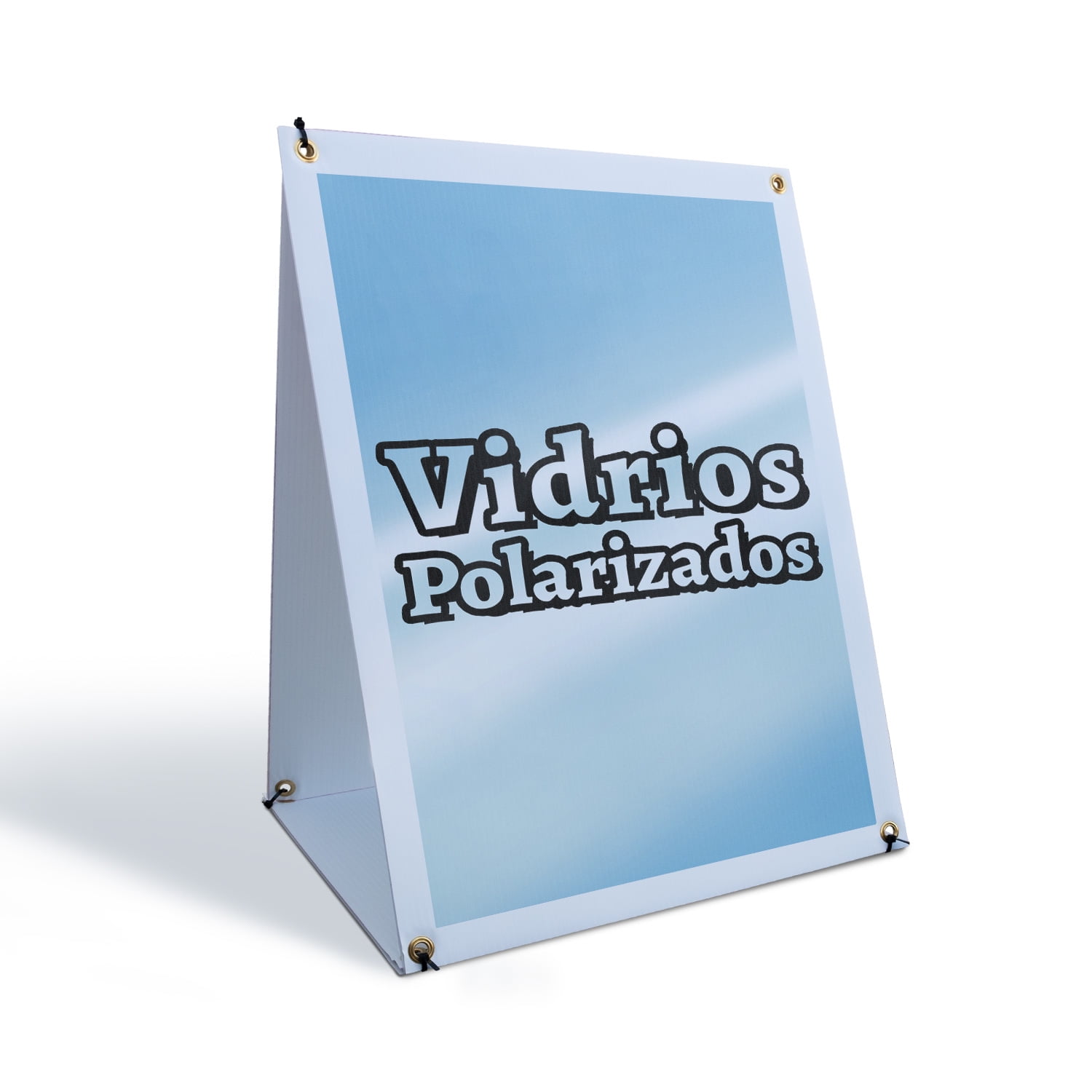 Frame Sign Window Tint Vidrios Polarizados Sidewalk Sign 18 Inch x 24 Inch A-Frame Images On ...