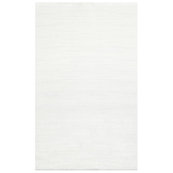 Vidya Cream Flat Pattern Polyester Area Rugs for Living Room Jacquard Textured Modern Rugs Soft Geometric Rug for Bedroom Washable Rug Non-Slip Bohemian Carpet Perfect for Dining Room Office Beige