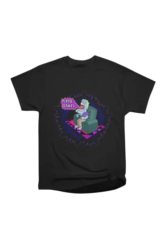 Vidya Games Zombie T-Shirt Tee Gift For Him Merch For Her Apparel For Friend