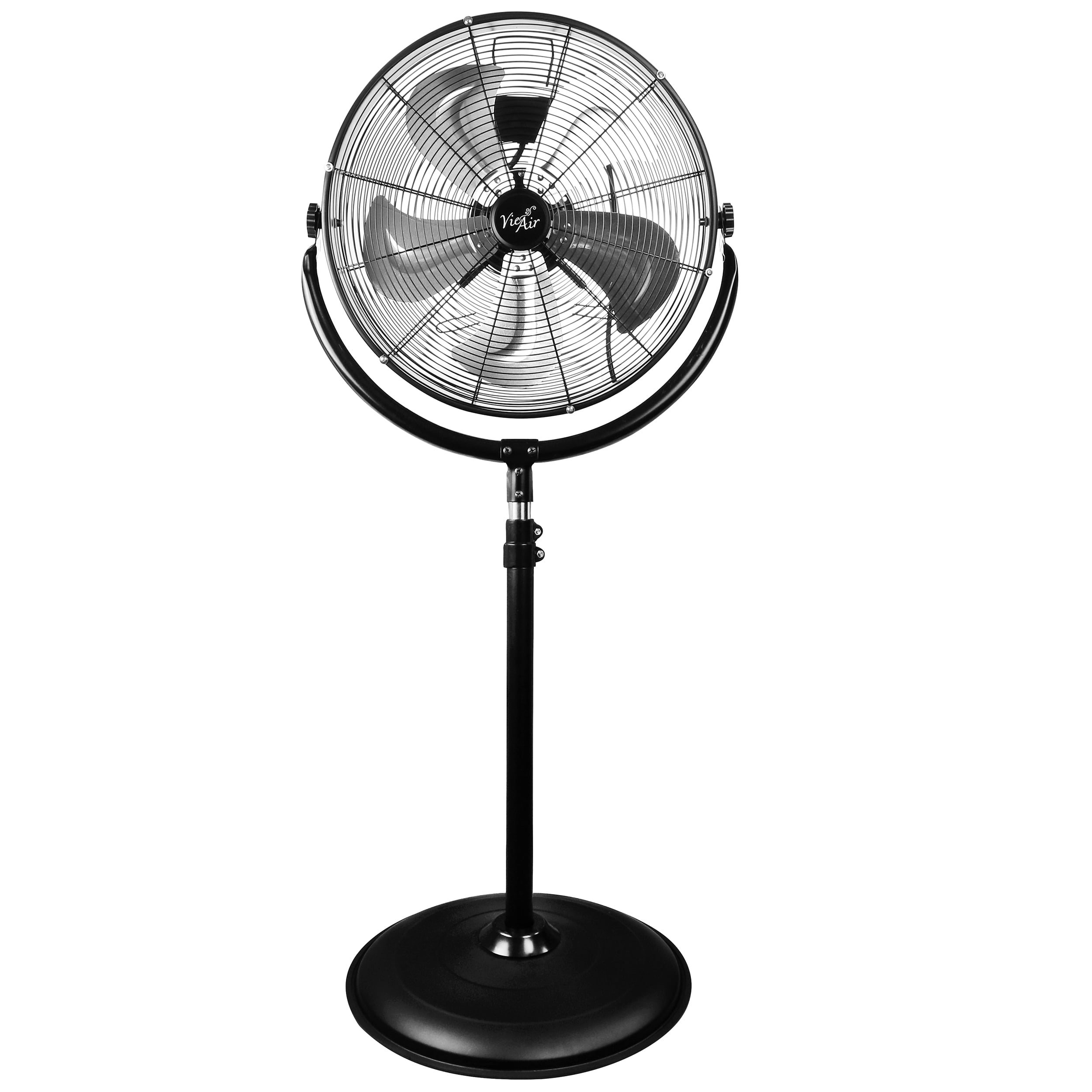 VieAir 20'' 3-Speed High Velocity 360 Tilting Pedestal Industrial Fan