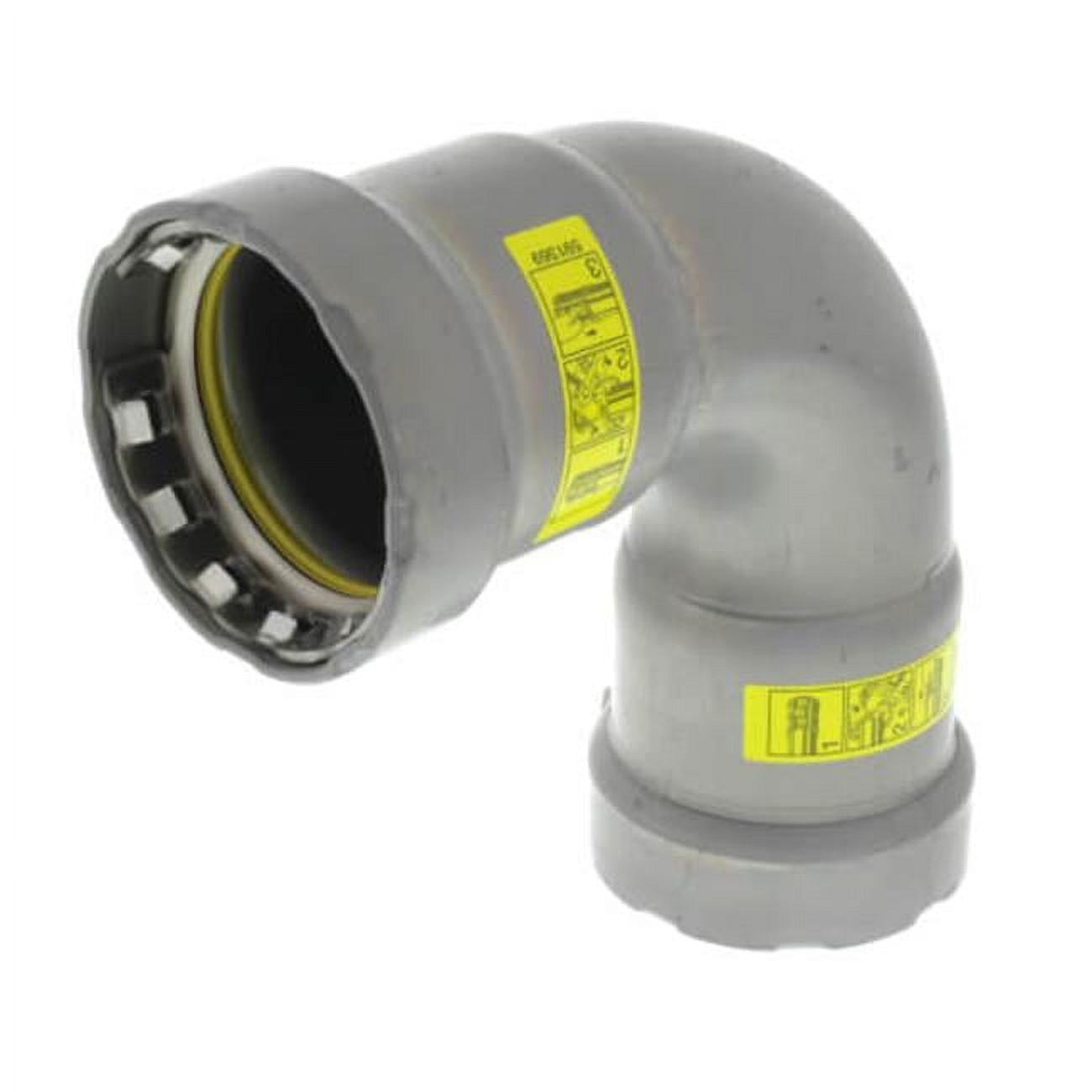 Viega MegaPressG Carbon Steel Tee Fitting - 1/2" Press X Press X Press, 25301