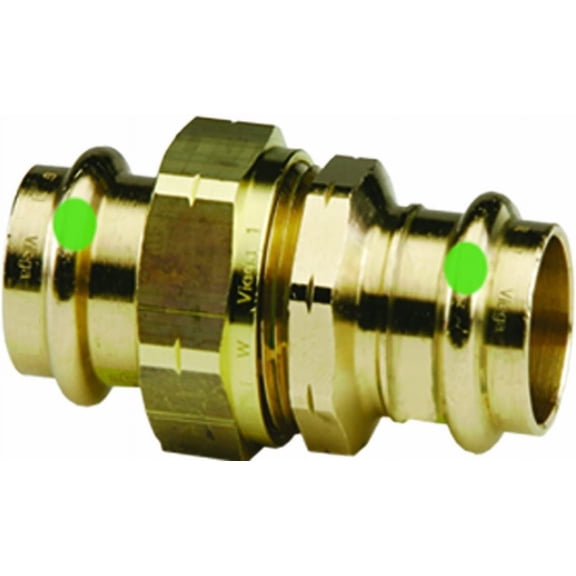 Viega 79135 ProPress Zero Lead Bronze Union with 1-Inch P x P