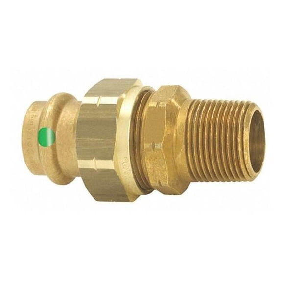 Viega 79740 ProPress 1 Inch Copper Press Union, Smart Connect, Zero Lead