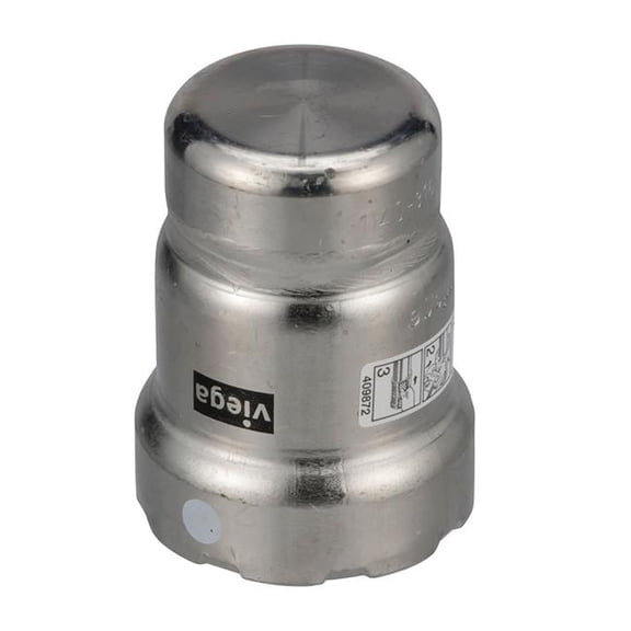 Viega 91840 2 in. MegaPress 316 FKM Cap