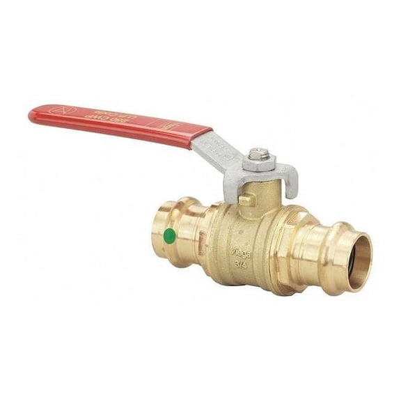 Viega Manual 2-Way Ball Valve,Press,Bronze 24000