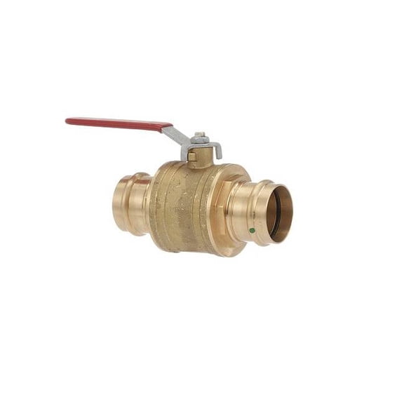 Viega Manual 2-Way Ball Valve,Press,Bronze 24025
