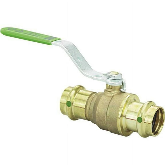 Viega Manual 2-Way Ball Valve,Press,Bronze 79925