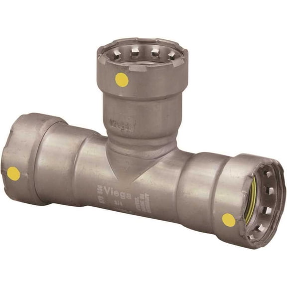 Viega Viega MegaPressG tee, 1-1/2" x 1-1/2" x 1-1/2" 25321
