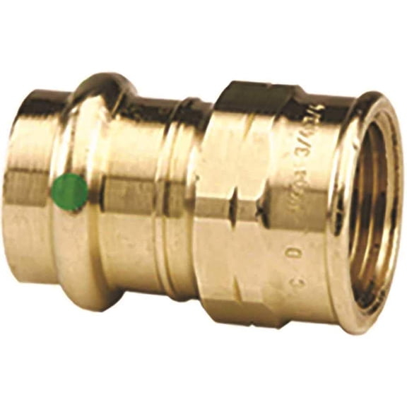 Viega ProPress 3/4" Press x 3/4" Female Thread Adapter in Bronze - 79315