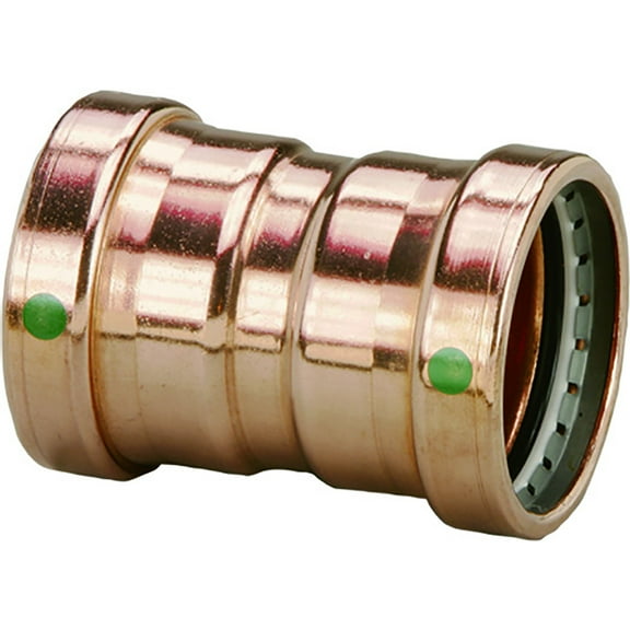 Viega ProPress 2-1/2" Copper Coupling w/Stop Double Press Connection ... [20728]