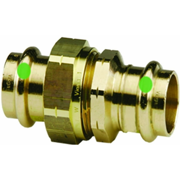 Viega ProPress union, 1-1/4" x 1-1/4", Bronze (79140) CA2