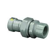 Viega QVG-25661 1 in. Steel Union MegaPressG, P x FPT Fitting, Black