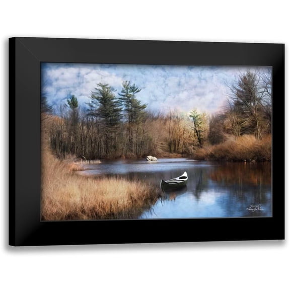 Vieira, Robin-Lee 14x11 Black Modern Framed Museum Art Print Titled - Riverside