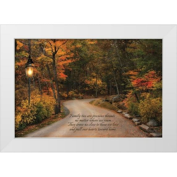 Vieira, Robin-Lee 32x23 White Modern Wood Framed Museum Art Print Titled - Family Ties