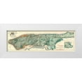 thumbnail image 1 of Viele, Egbert 32x13 White Modern Wood Framed Museum Art Print Titled - Sanitary and Topographical Map of the City and Island of New York, 1865, 1 of 4