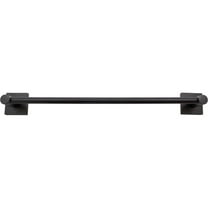 Vienna Towel Bar, 18 Inches, Matte Black by Stone Harbor Hardware